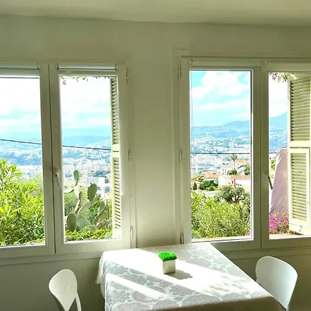 Terrasse, Vue Mer & Montagne, Parking & Clim Nice Exterior photo