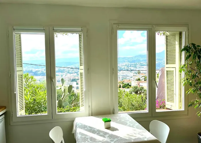 Terrasse, Vue Panoramique, Parking Et Clim